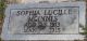 Sophia Lucille McInnis (1913-1915)
