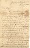 Letter from Israel Shreve to Mary Shreve